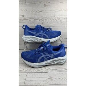 Asics Novablast 5 Shoes Mens Sz 9 Illusion Blue Light Blue Running Athletic #266